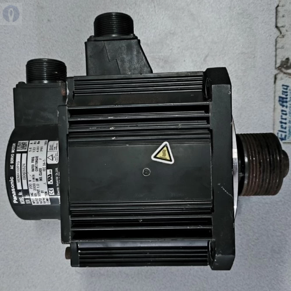 Motor Servo AC Para Maquina de Bordado Panasonic Modelo MDMA102P1G