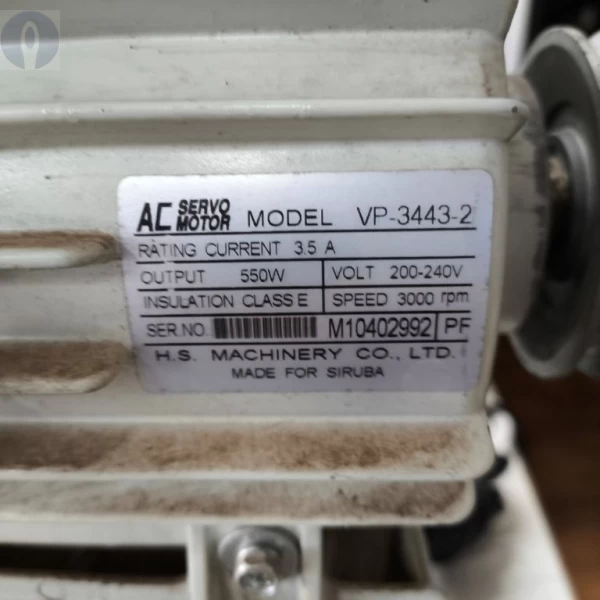 Motor Eletrônico c/ Parada de Agulha c/ Correia Ho Hsing HVP-90 Revisado