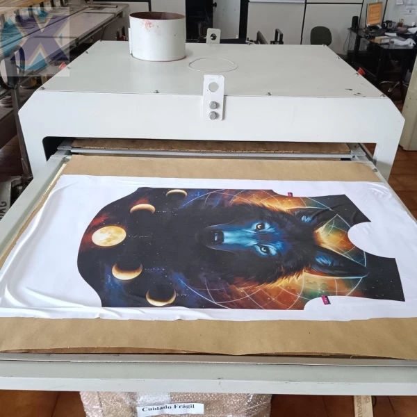 Prensa Térmica Para Sublimação Total Metalnox PTA-8000 850x1100mm