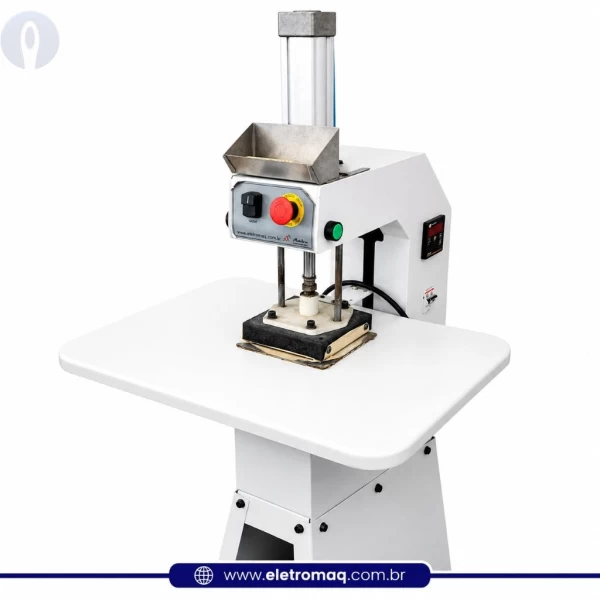 Prensa Térmica Pneumática p/ Etiquetas Termocolantes e DTF Metalnox PTS-150
